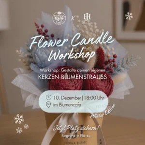 Flower Candle “TO GO” Workshop 10.12.2026