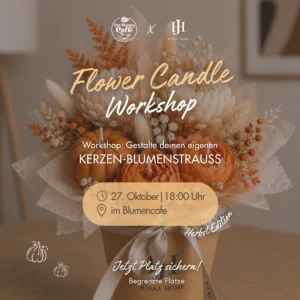 Flower Candle "to go" Workshop 27.10.2026