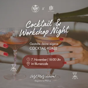 Cocktail Candle Workshop 07.11.2026