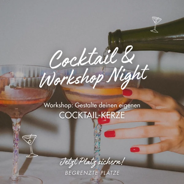 Cocktail Candle Workshop 10.11.2026